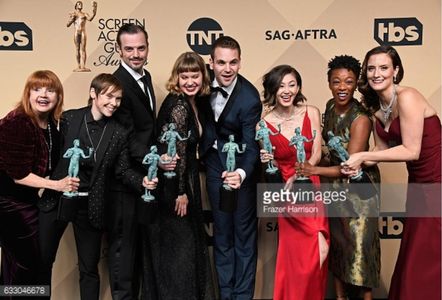 Annie Golden, Abigail Savage, Alan Aisenberg, James McMenamin, Samira Wiley, Emily Althaus, Julie Lake, and Kimiko Glenn