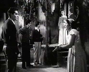 Abdel Halim Hafez, Faten Hamamah, Ahmed Ramzy, and Zinat Sidqi in Our Best Days (1955)