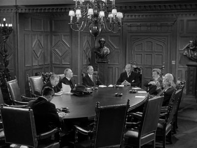 Cary Grant, Hume Cronyn, Stuart Holmes, Hans Moebus, Basil Ruysdael, and Walter Slezak in People Will Talk (1951)