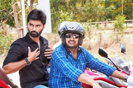 Atharvaa Murali and Sathish in Boomerang (2019)