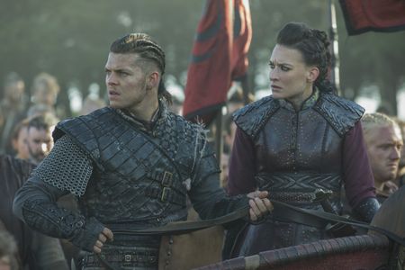 Josefin Asplund and Alex Høgh Andersen in Vikings (2013)