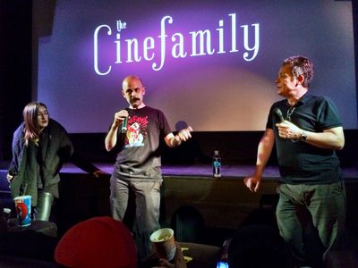 Matthew Patrick screens HIDER IN THE HOUSE at CINEFAMILY in 2017