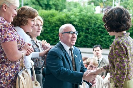 Bob Hoskins, Geraldine James, and Sally Hawkins in Made in Dagenham (2010)