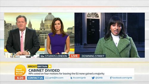 Piers Morgan, Susanna Reid, and Ranvir Singh in Good Morning Britain: Episode dated 2 April 2019 (2019)