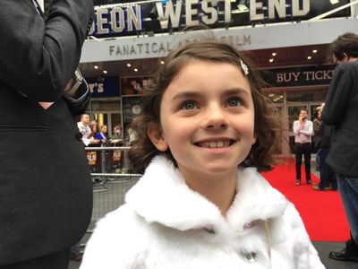 Lucy O'Connell at the premier of Song Of The Sea. BFI London 2014.