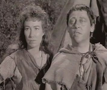 Michael Ripper and Sally Travers in The Adventures of Robin Hood (1955)