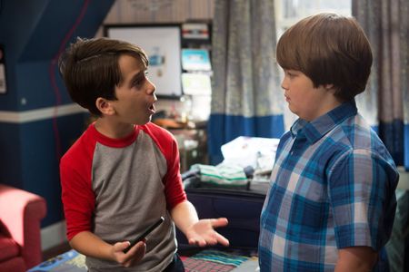 Jason Drucker and Owen Asztalos in Diary of a Wimpy Kid: The Long Haul (2017)