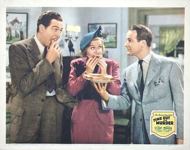 Gloria Stuart, Chick Chandler, and Michael Whalen in Time Out for Murder (1938)