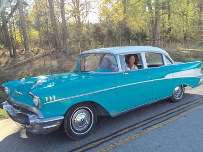 Driving the '58 Chevy on Hidden Figures.