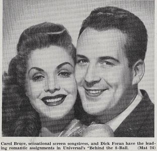 Carol Bruce and Dick Foran in Behind the Eight Ball (1942)