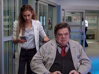 Oliver Platt and Rachel DiPillo in Chicago Med (2015)