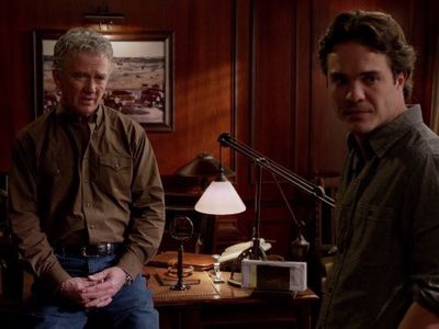 Patrick Duffy and Kuno Becker in Dallas (2012)