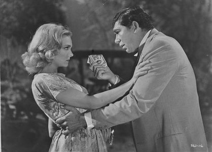 Claude Akins and Diane McBain in Claudelle Inglish (1961)