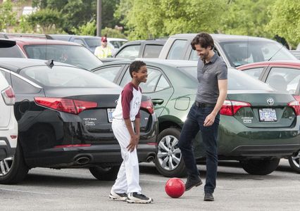 Juan Diego Botto and Nyles Steele in Good Behavior (2016)