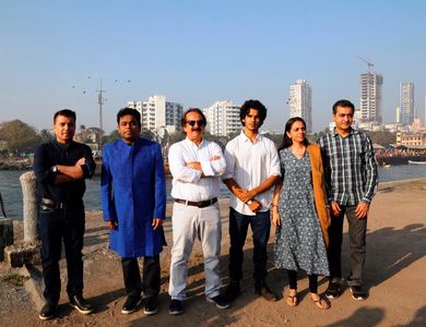 A.R. Rahman, Majid Majidi, and Ishaan Khattar in Beyond the Clouds (2017)