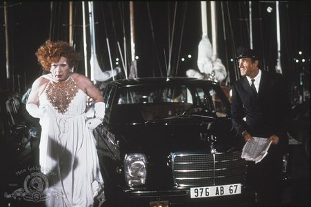 Michel Galabru and Venantino Venantini in La Cage aux Folles (1978)