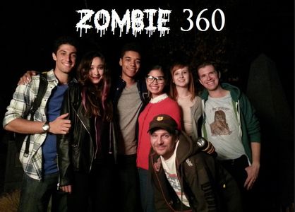 Greg Aronowitz, Brandon Wilson, Christina Masterson, Marissa Cuevas, Mary Kate Wiles, Azim Rizk, and A.D. Johnson in Zom