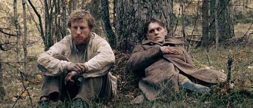 Vladislav Abashin and Vladimir Svirskiy in In the Fog (2012)