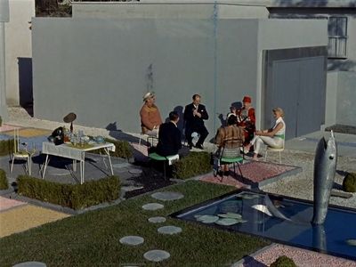 Adelaide Danieli, Lucien Frégis, Dominique Marie, Jean-François Martial, and Jean-Pierre Zola in Mon Oncle (1958)