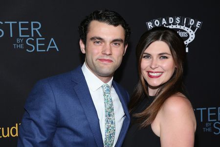 Christian Mallen and Mary Mallen at the opening of Manchester by the Sea.