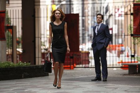 Matt Bomer and Hilarie Burton in White Collar (2009)