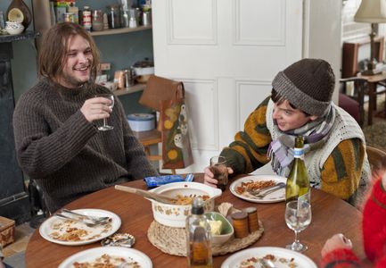 Jack Reynor and Ferdia Walsh-Peelo in Sing Street (2016)