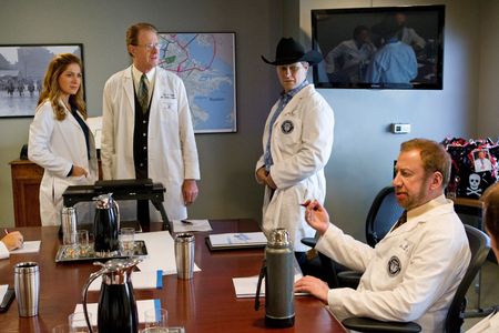 Ed Begley Jr., Sasha Alexander, Elya Baskin, and Craig Morgan in Rizzoli & Isles (2010)