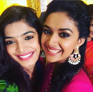 Sanchita Shetty and Keerthy Suresh