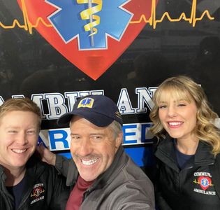 With Las Vegas life-saving heroes Preston & Ryan of Community Ambulance - Dec. 2022