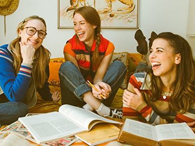 Ashley Johnson, Laura Bailey, and Marisha Ray in Critical Role (2015)