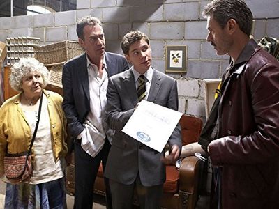 Richard Clothier, Karl Davies, Dominic Mafham, and Miriam Margolyes in Kingdom (2007)