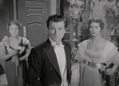 Bryan Forbes, Olga Lindo, and Eileen Moore in An Inspector Calls (1954)