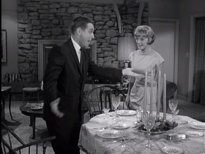 Connie Hines and Alan Young in Mister Ed (1961)