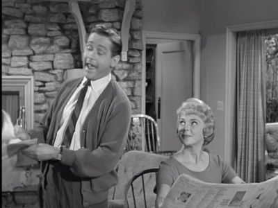 Connie Hines and Alan Young in Mister Ed (1961)