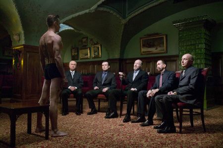 Armin Mueller-Stahl, Viggo Mortensen, Boris Isarov, and Yuri Klimov in Eastern Promises (2007)