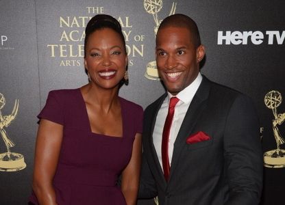 Lawrence Saint-Victor, Aisha Tyler - Daytime Emmy Awards