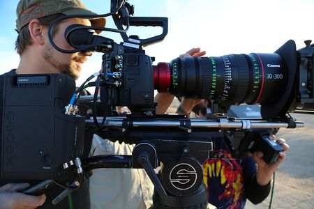 Douglas Cheney shooting on C500 with Codex and Canon 30-300