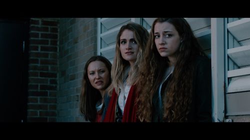 Casey Tutton, Marissa Banker, and Kali Skatchke in The Lurker (2019)