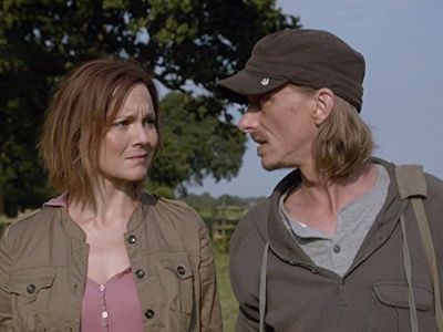 Mackenzie Crook and Rachael Stirling in Detectorists (2014)