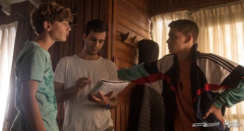 Martín Deus, Angelo Mutti Spinetta, and Lautaro Rodríguez in My Best Friend (2018)