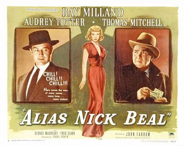 Ray Milland, Thomas Mitchell, and Audrey Totter in Alias Nick Beal (1949)