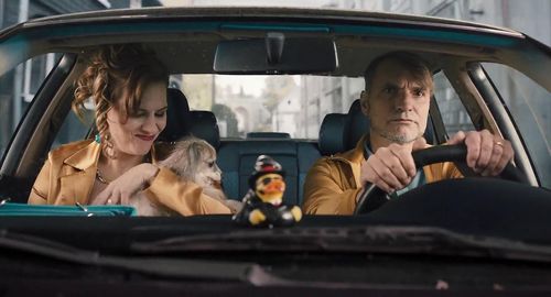 Jirí Machácek and Petra Nesvacilová in The Banger (2020)