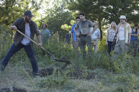 Emma Bell, Jeffrey DeMunn, Laurie Holden, Andrew Rothenberg, Sarah Wayne Callies, Jon Bernthal, and Juan Gabriel Pareja 