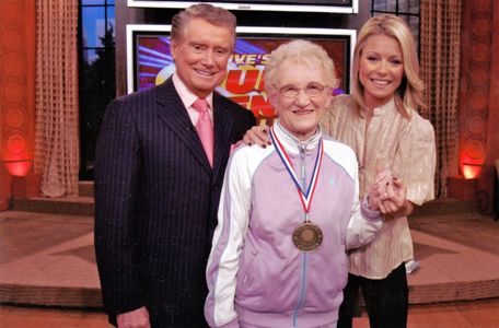 Regis Philbin, Kelly Ripa, and Mary Stroebe in Mary & Bill (2010)