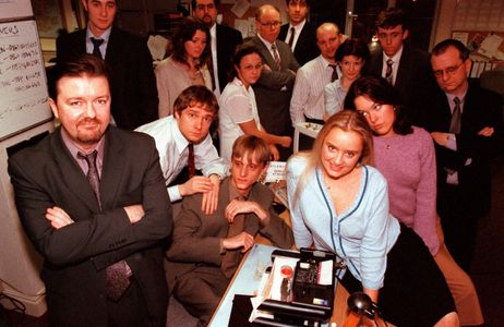 Sally Bretton, Oliver Chris, Mackenzie Crook, Lucy Davis, Martin Freeman, Ricky Gervais, Robin Hooper, Philip Pickard, A