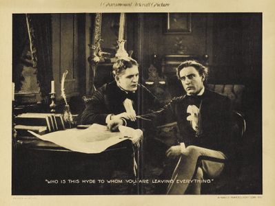 John Barrymore and J. Malcolm Dunn in Dr. Jekyll and Mr. Hyde (1920)