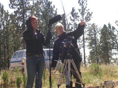 Filming at Crazy Horse Memorial