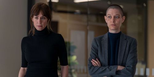 Maggie Siff and Asia Kate Dillon in Billions: Lyin' Eyes (2022)