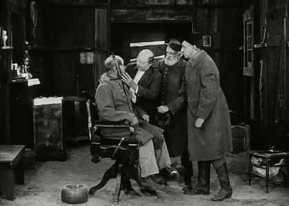 Harvey Clark, J. Farrell MacDonald, Francis Powers, and Jim Welch in The Iron Horse (1924)