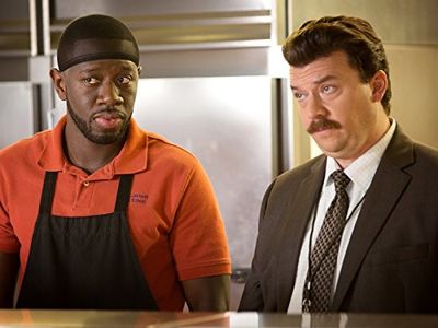 Danny McBride and Sheaun McKinney in Vice Principals (2016)